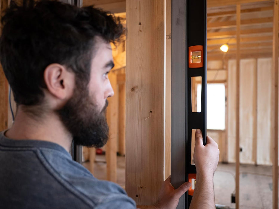 Johnson 3748 Professional Aluminum Level, 48", Black