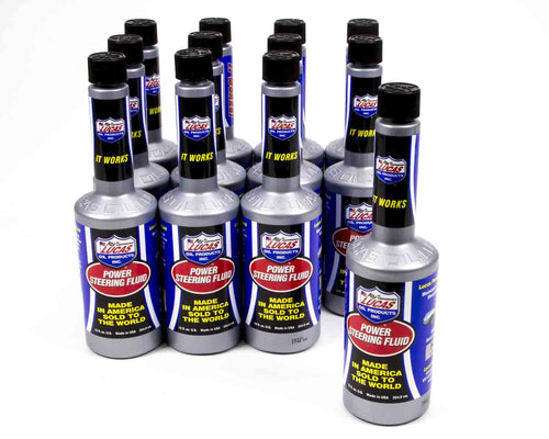 Lucas Oil 10823-12 Power Steering Fluid, 12 oz. (Case of 12)