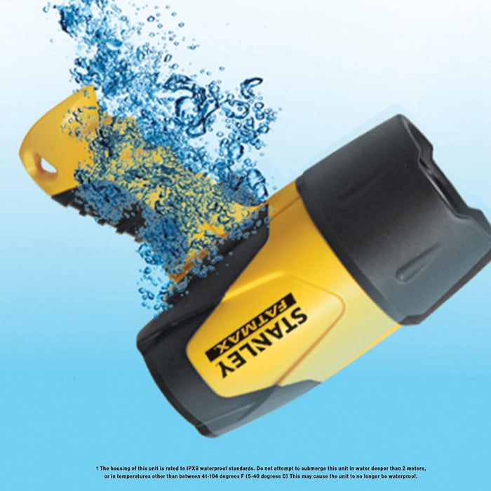 STANLEY FL5W10 Rechargeable Lithium Ion Ultra Bright LED Spotlight Flashlight 600 Lumen Waterproof