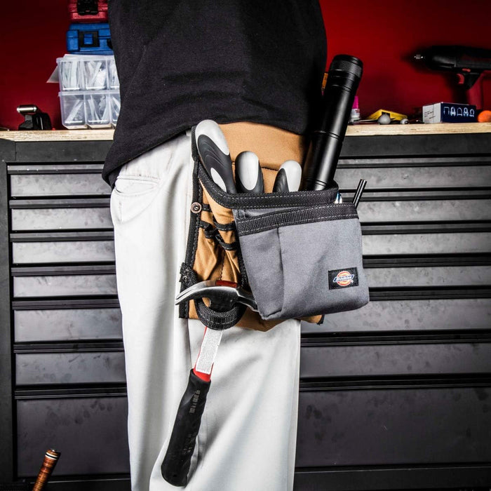 Dickies 57021 Work Gear 57021 Grey/Tan 8-Pocket Pouch
