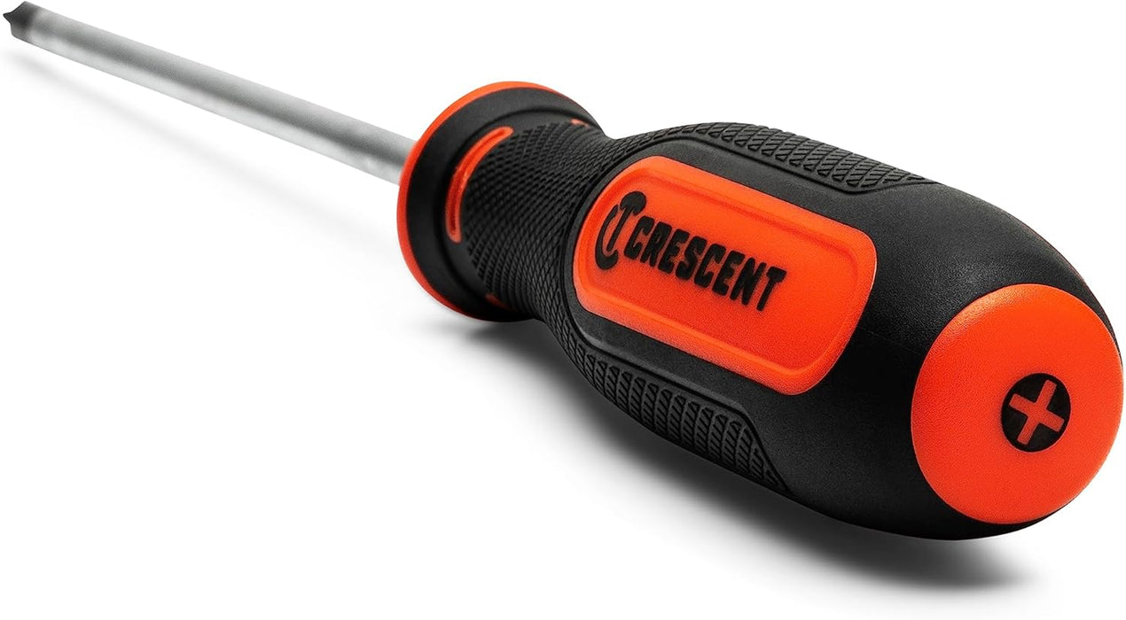 Crescent CSDS12PCSET 12 Pc. Dual Material Screwdriver Set with Phillips and Slotted Screwdrivers