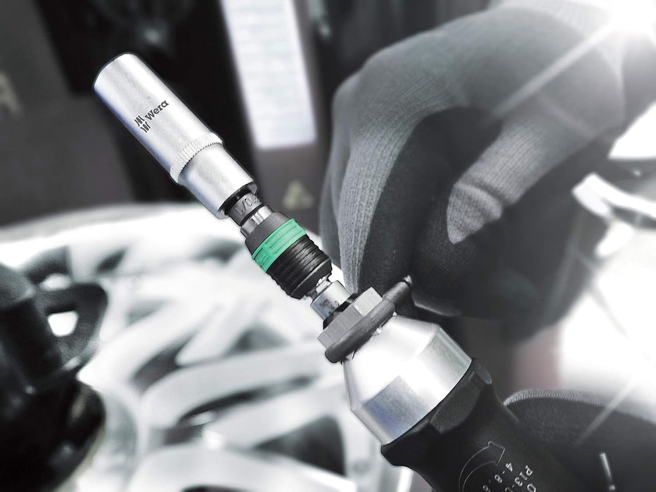 Wera Tools (05350451001) 7445/46/47 Kraftform Torque Screwdriver Set 2.5-55.0 in.lbs., 27 pieces