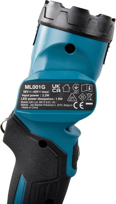 Makita (ML001G) 40V Max Xgt. Cordless L.E.D. Flashlight
