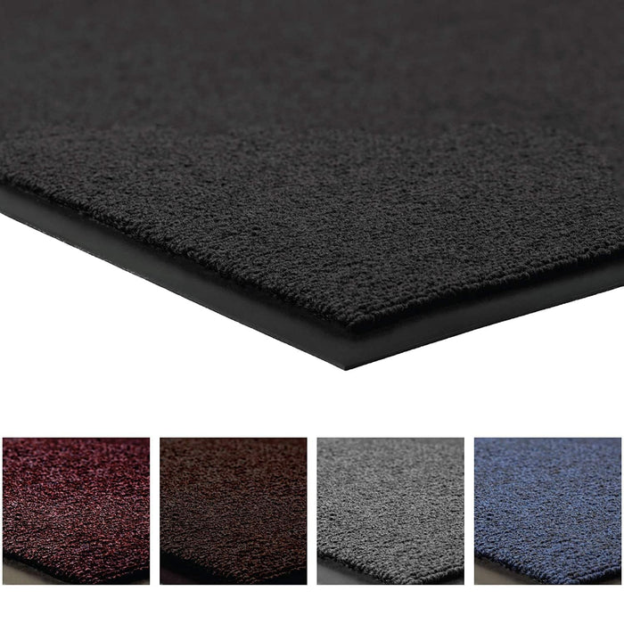 Notrax - 141S0310BL NoTrax 141 Ovation Entrance Mat, for Home or Office, 3' X 10' Black