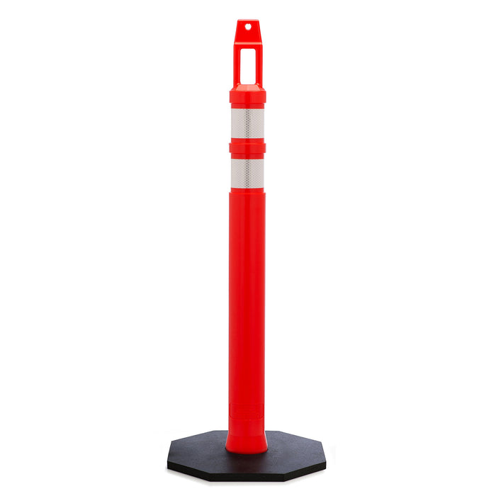 Mutual Industries 17735-00 D-Top Delineator with 12 lb. Black Base, 42"