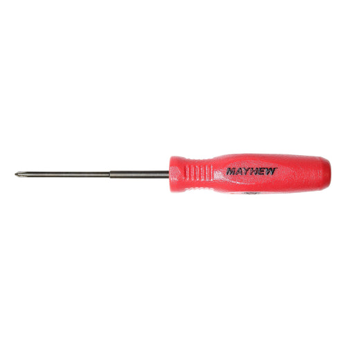 Mayhew Tools 31352 Micro Screwdriver, No.00 x 2-1/2", Red Phillips