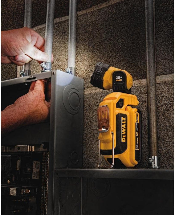 DEWALT DCL044 20V MAX LED Work Light, Magnetic, Freestanding and Clip-On (Bare Tool Only)