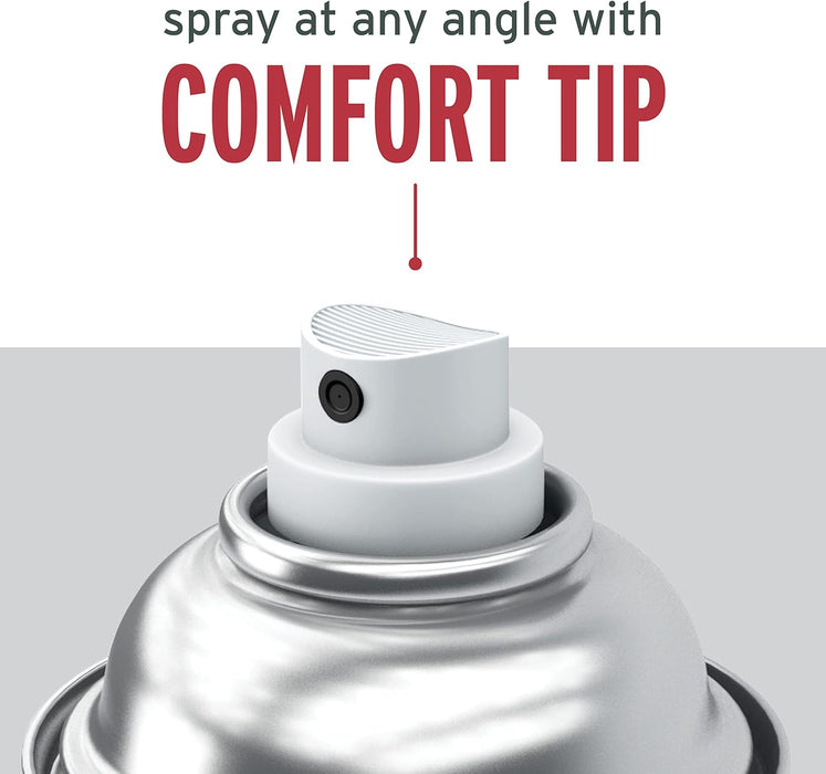 Rust-Oleum 7277830 Stops Rust Metallic Spray Paint, 11 oz, Matte Nickel (Pack of 6)