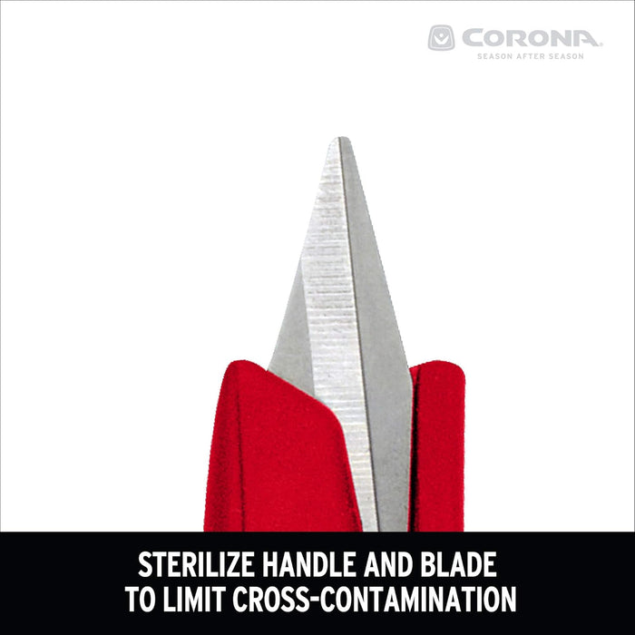 Corona FS4110 Hydroponic Finger Micro Snips, Red