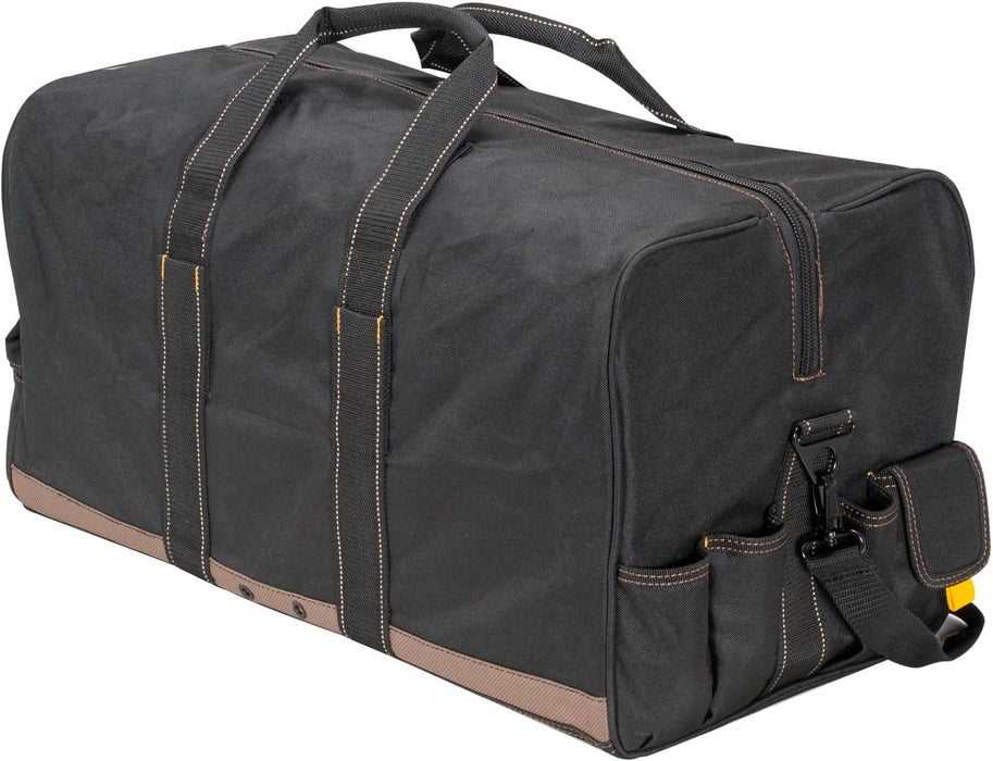 CLC Custom Leathercraft 1111 24 in. All Purpose Construction Gear Bag with 7 Outside Pockets