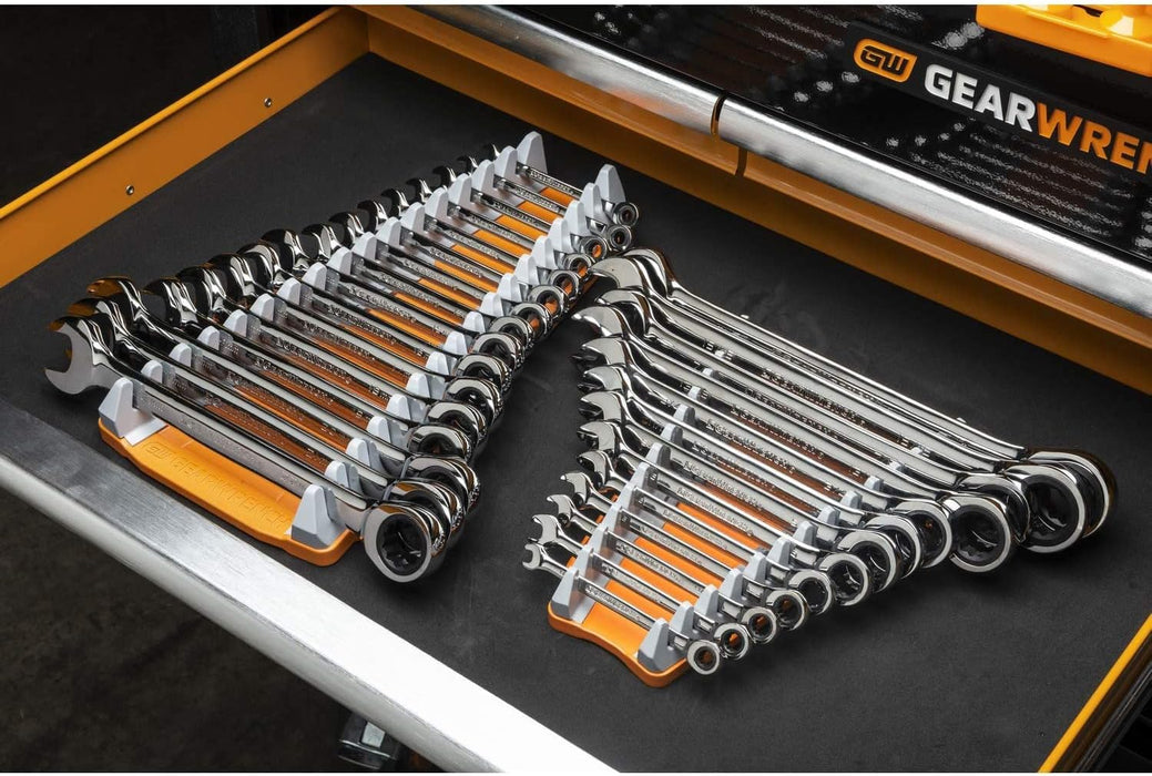 GEARWRENCH 83121 2 Piece Reversible Wrench Rack, 16 Slot (Pack of 1)