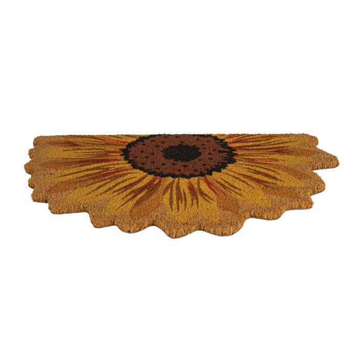 Notrax Sunflower, Vinyl-Backed Natural Coir Doormat, Entry Mat for Indoor or Outdoor Use, 18"x30", C12 (C12S1830SR)
