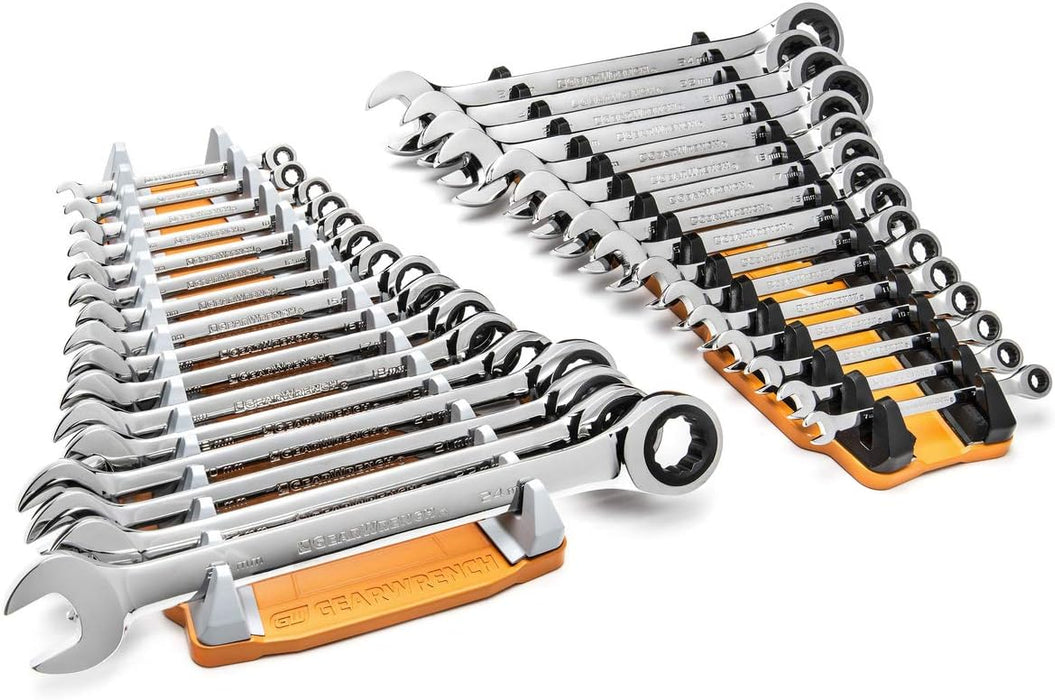 GEARWRENCH 83121 2 Piece Reversible Wrench Rack, 16 Slot (Pack of 1)