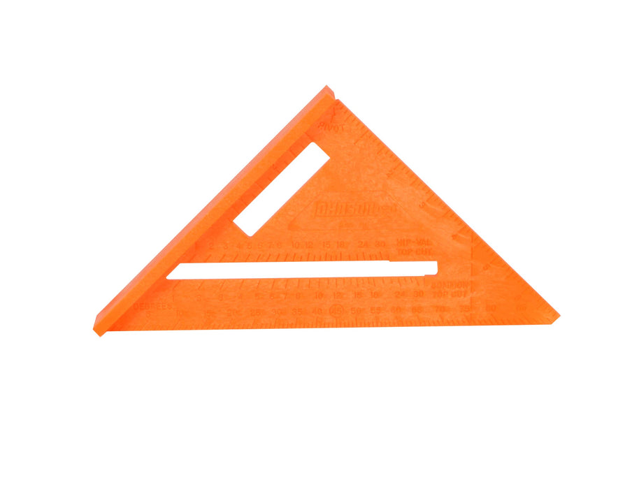 Johnson RAS-70B-ORAN Structo-Cast Rafter Square, 7", Orange (Pack of 1)