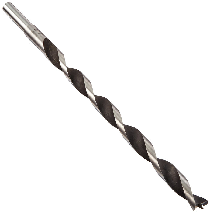 Fisch FSF-328568 Brad Point Drill Bit, 7/16" Dia x 250mm Oal Chrome Vanadium Wood Drill Bits