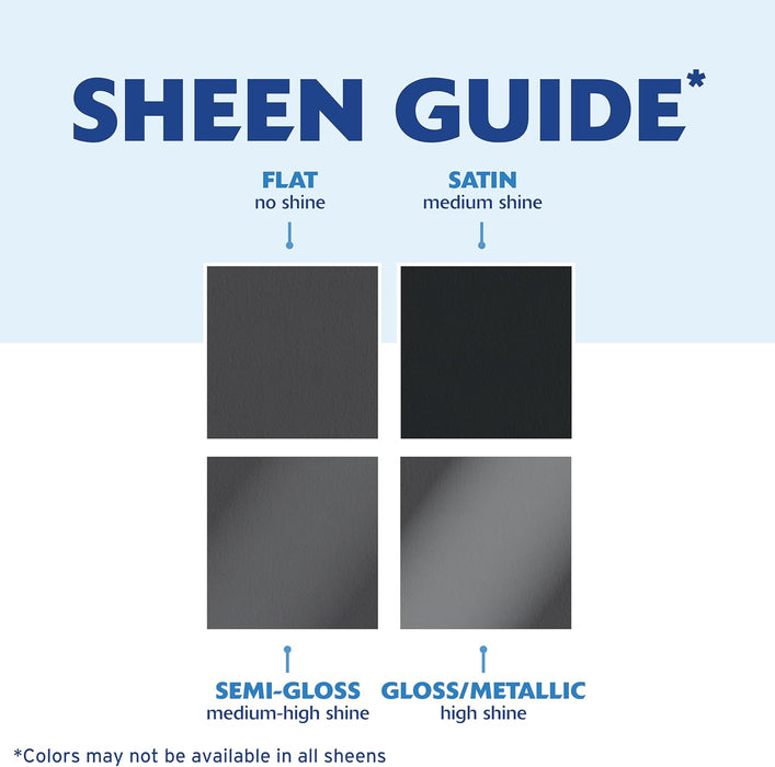 Rust-Oleum 1974502 Painter's Touch Latex Paint, Semi-Gloss Black, 32 Fl Oz (Pack of 2)