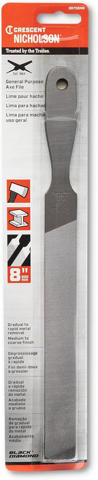 Crescent Nicholson 06706NN 8" Rectangular Double/Single Cut Axe File