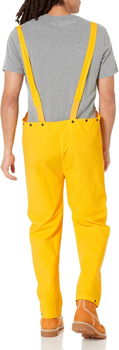 Custom Leathercraft mens Bib powersports rain suits, Yellow, Medium US