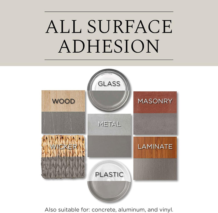 Rust-Oleum 376724 Universal All Surface Spray Paint, 12 oz, Matte Farmhouse Greige (Pack of 6)