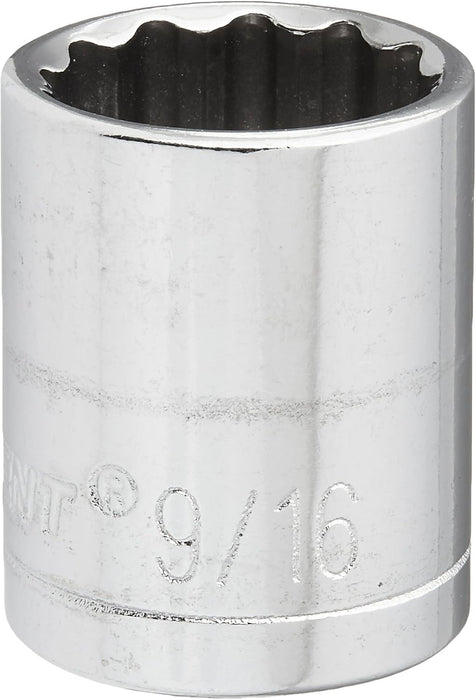 Crescent 3/8" Drive 12 Point Standard SAE Socket 9/16" - CDS28N (Pack of 1)