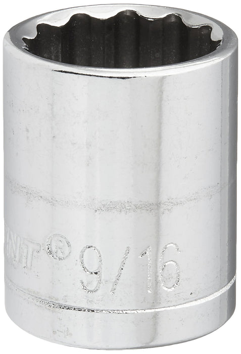 Crescent 3/8" Drive 12 Point Standard SAE Socket 9/16" - CDS28N (Pack of 1)