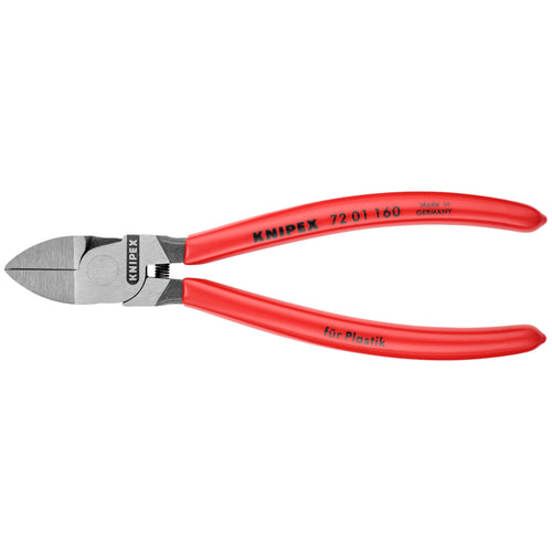 KNIPEX 6-1/4" Diagonal Pliers for Flush Cutting Plastics
