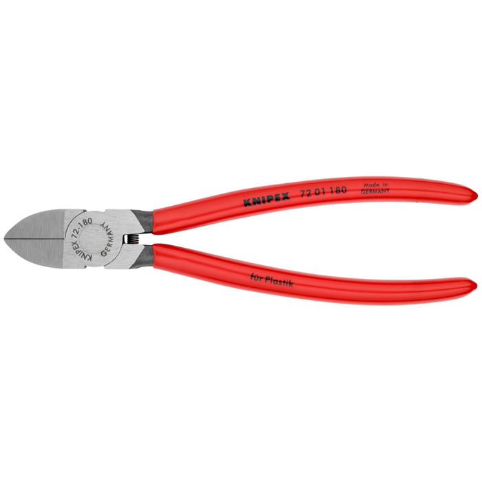 KNIPEX 7-1/4" Diagonal Pliers for Flush Cutting Plastics