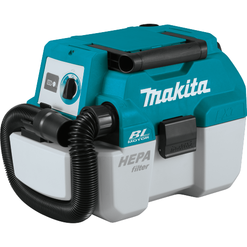 Makita 18V LXT Lithium-Ion Brushless Cordless 2 Gallon HEPA Filter Portable Wet/Dry Dust Extractor/Vacuum