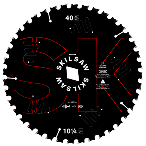 SKIL 10-1/4 In. x 40-Tooth Saw Blade