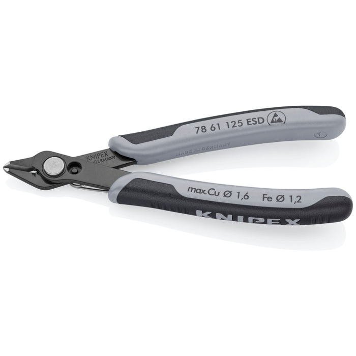 KNIPEX 5" Electronics Super Knips-ESD Handles