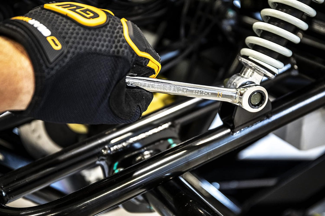 GEARWRENCH 86921 21mm 4 Degree Swing Arch 12 Point Ratcheting Combination Wrench