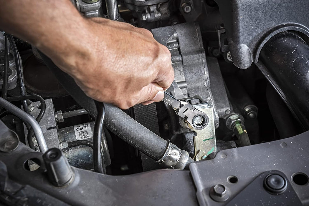 GEARWRENCH 86712 12mm 4 Degree Swing Arch 12 Point Flex Head Ratcheting Combination Wrench