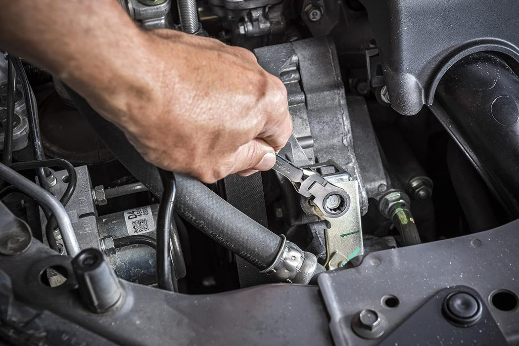 GEARWRENCH 86710 10mm 4 Degree Swing Arch 12 Point Flex Head Ratcheting Combination Wrench