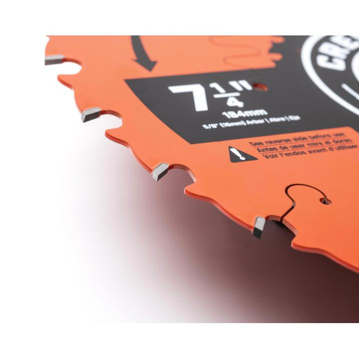 Crescent CSBFR-724 7-1/4" x 24-Tooth NailSlicer Framing Circular Saw Blade