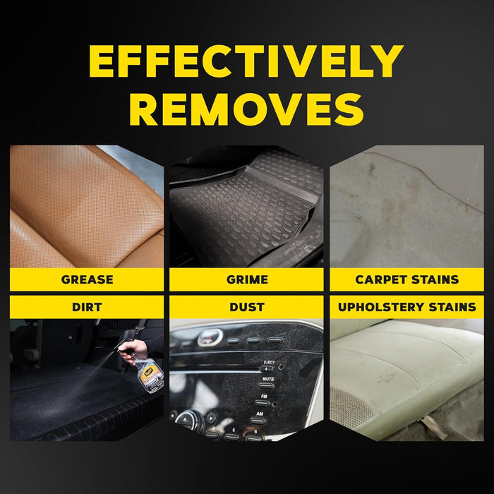 Meguiar's All Surface Interior Cleaner - All Purpose Interior Cleaner Quickly and Safely Cleans All Your Surfaces and Leaves Behind a Pleasant Scent, 16oz