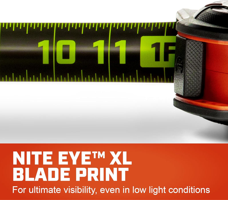 Crescent Lufkin L1316B-02 16 Ft. SAE SHOCKFORCE NITE EYE Tape Measure