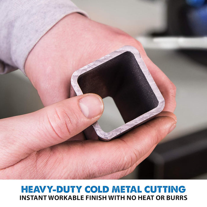 Evolution Power Tools 14BLADEST Blade for Cutting Mild Steel, For Circular and Chop Saws, No Heat, No Burrs & Virtually No Sparks, Carbide-Tipped TCT Blade For Cold Metal Cutting,14-Inch x 66-Tooth