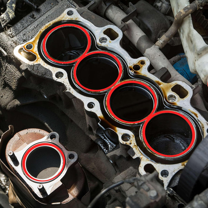 Stanley S430 High-Temp RTV Silicone Gasket Maker, Oil, Vibration and Heat Resistant Black Silicone Sealant for Automotive Valve Covers and Engine Parts, 10.1 fl.oz. (Pack of 2)