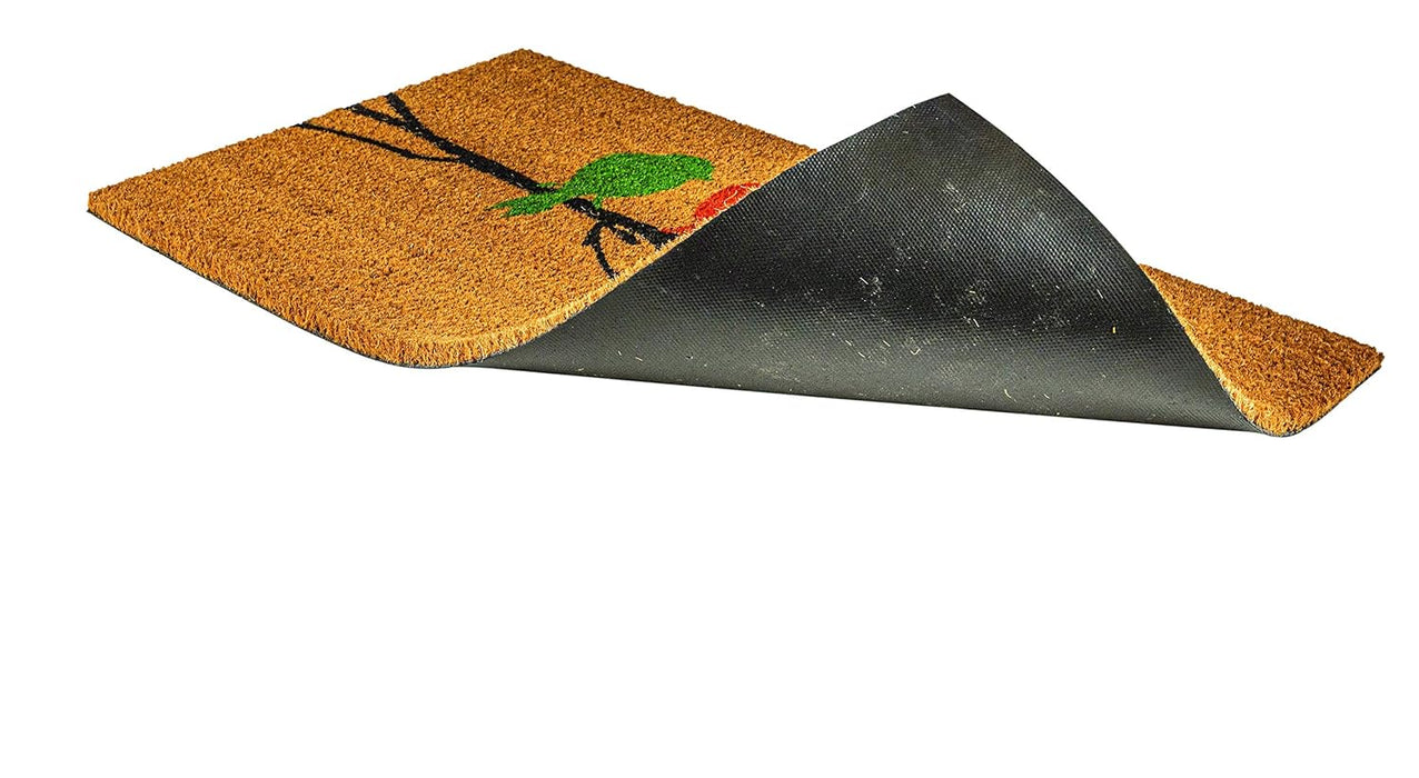 Notrax C12S1830BB Front Door Mat Bird Branch Coir Vinyl-Backed