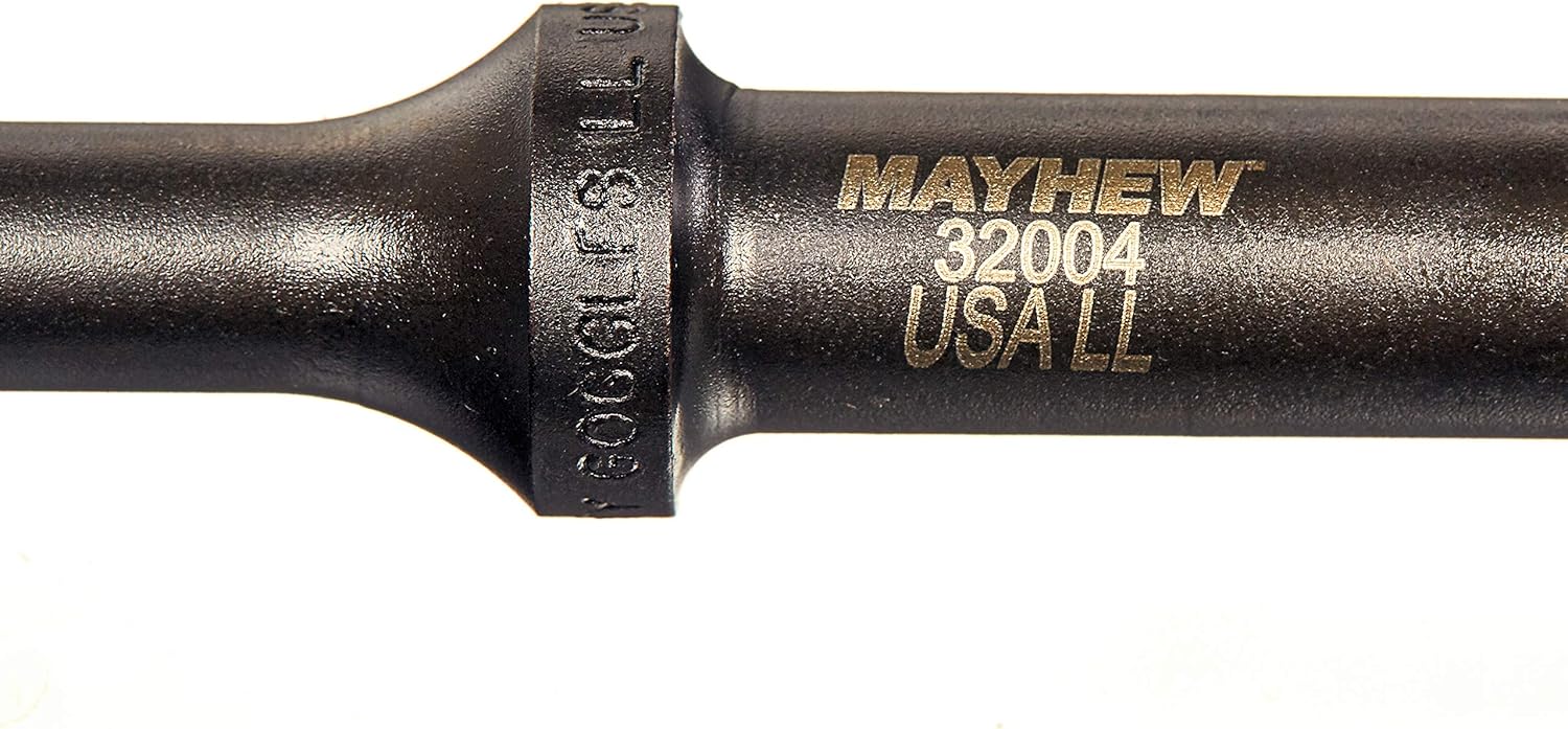 Mayhew Tools 32004 Pneumatic Hammer, 1" x 6" Ball Peen, Black Oxide Finish 1" x 6" Ball Peen Standard Package