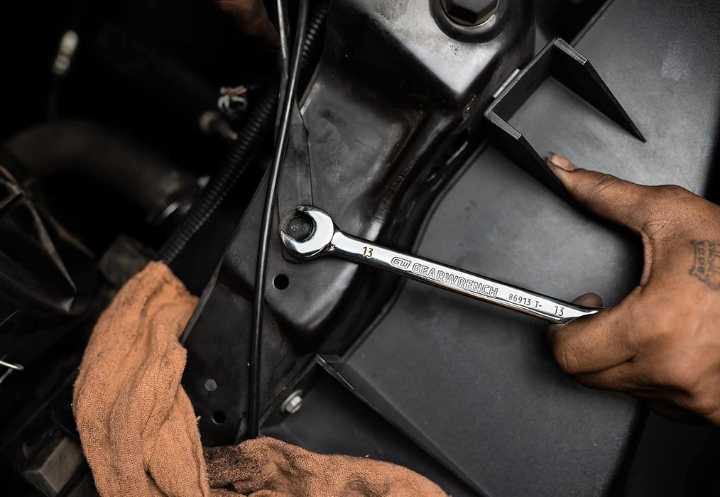 GEARWRENCH 13mm 4 Degree Swing Arch 12 Point Ratcheting Combination Wrench - 86913