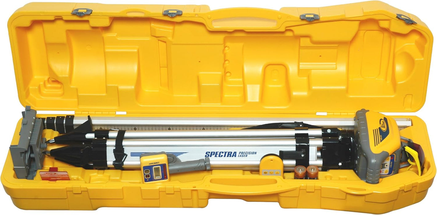 Spectra (HV101GC-3) Package with GR153 Grade Rod, Metric, HR320 Receiver, C59 Rod Clamp and System Case