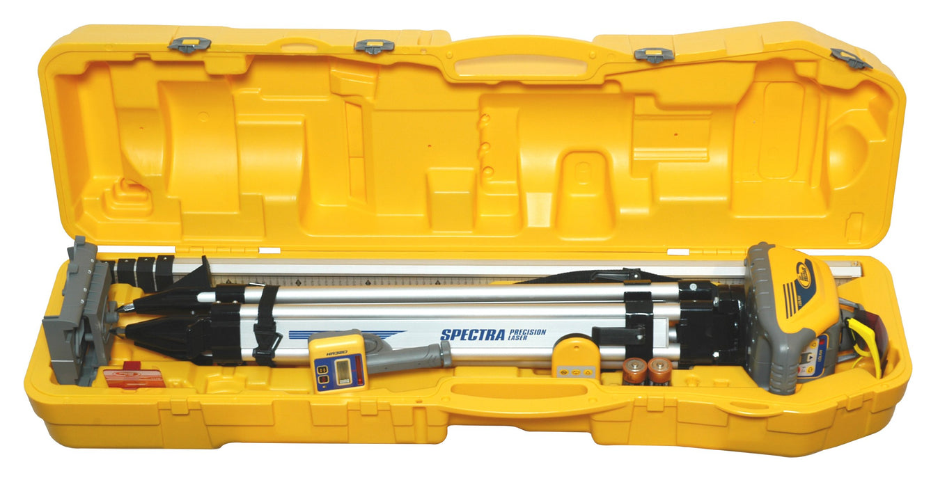 Spectra (HV101GC-3) Package with GR153 Grade Rod, Metric, HR320 Receiver, C59 Rod Clamp and System Case