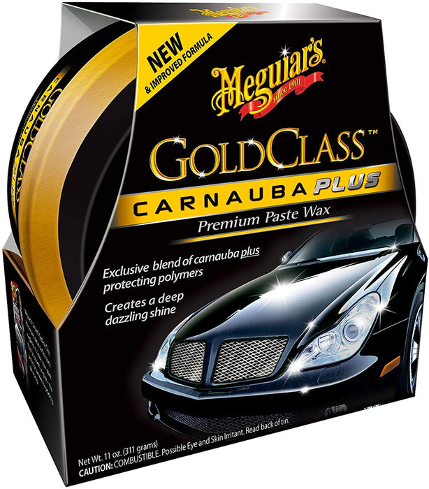Meguiar's G7014J Gold Class Carnauba Plus Paste Wax (Pack of 6)