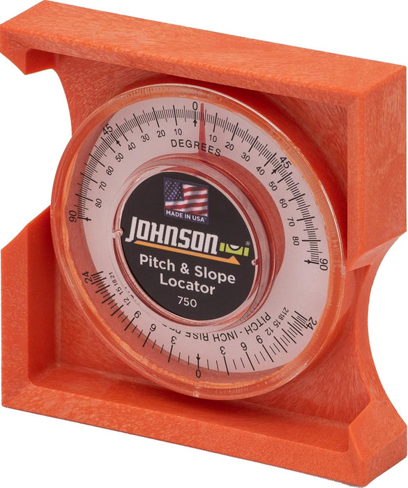Johnson 750 Pitch & Slope Locator, Orange, 8.75 L x 4.75 W x 0.88 H (Pack of 1)