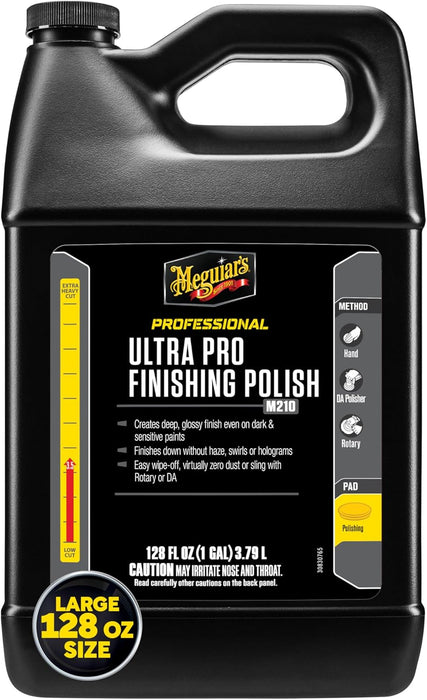 Meguiar's | M21001 | Meguiar's M211 Mirror Glaze Ultra Pro Finishing Polish - 1 Gallon Container