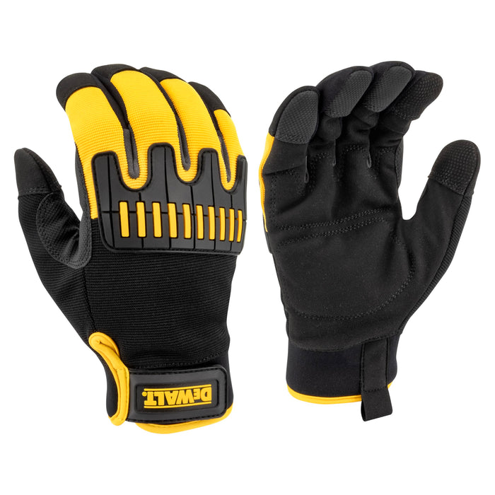 DEWALT DPG758 Unisex Heavy-Duty 100g Thinsulate Lined Cold Weather Impact Glove with Padded Palm, TPR and Touchscreen, Size Large