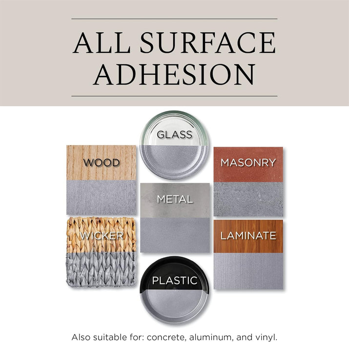 Rust-Oleum 262662 Universal All Surface Metallic Spray Paint, 11 oz, Dark Steel (Pack of 6)