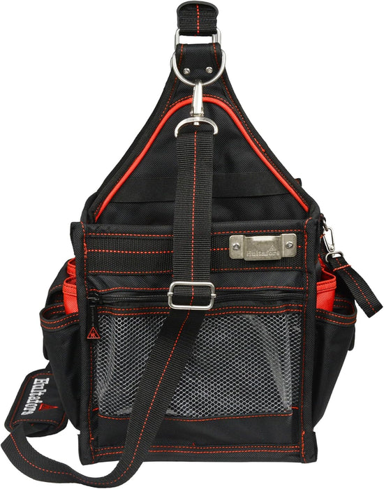 Hultafors Work Gear HT5582 Electrical/Maintenance Tool Carrier, 23 Pockets, Heavy Duty Ballistic Polyester Tool Bag
