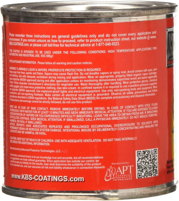 KBS Coatings 65210 Flame Blue Xtreme Temperature Coating - 8 fl. oz.